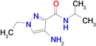 4-Amino-1-ethyl-N-isopropyl-1H-pyrazole-3-carboxamide