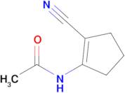 N-(2-cyanocyclopent-1-en-1-yl)acetamide