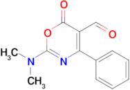 2-(Dimethylamino)-6-oxo-4-phenyl-6H-1,3-oxazine-5-carbaldehyde