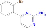 4-(2-Bromophenyl)pyrimidin-2-amine