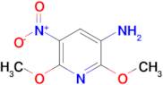 2,6-Dimethoxy-5-nitropyridin-3-amine