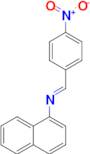 (E)-N-(naphthalen-1-yl)-1-(4-nitrophenyl)methanimine