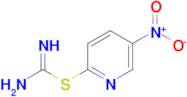 5-Nitropyridin-2-yl carbamimidothioate