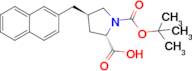 (2S,4R)-1-(tert-butoxycarbonyl)-4-(naphthalen-2-ylmethyl)pyrrolidine-2-carboxylic acid