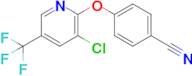 4-((3-Chloro-5-(trifluoromethyl)pyridin-2-yl)oxy)benzonitrile