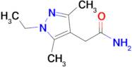 2-(1-Ethyl-3,5-dimethyl-1H-pyrazol-4-yl)acetamide