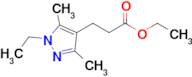 Ethyl 3-(1-ethyl-3,5-dimethyl-1H-pyrazol-4-yl)propanoate