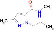 N,3-dimethyl-1-propyl-1H-pyrazole-5-carboxamide