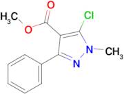 Methyl 5-chloro-1-methyl-3-phenyl-1H-pyrazole-4-carboxylate