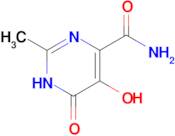 5-hydroxy-2-methyl-6-oxo-1,6-dihydropyrimidine-4-carboxamide