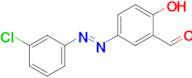 (E)-5-((3-chlorophenyl)diazenyl)-2-hydroxybenzaldehyde