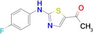 1-(2-((4-Fluorophenyl)amino)thiazol-5-yl)ethan-1-one