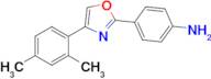 4-(4-(2,4-Dimethylphenyl)oxazol-2-yl)aniline