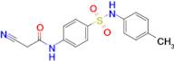 2-Cyano-N-(4-(N-(p-tolyl)sulfamoyl)phenyl)acetamide