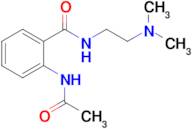 2-Acetamido-N-(2-(dimethylamino)ethyl)benzamide