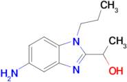 1-(5-Amino-1-propyl-1H-benzo[d]imidazol-2-yl)ethan-1-ol