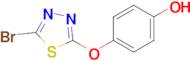 4-((5-Bromo-1,3,4-thiadiazol-2-yl)oxy)phenol
