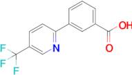 3-(5-(Trifluoromethyl)pyridin-2-yl)benzoic acid