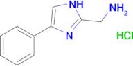 1-(4-phenyl-1H-imidazol-2-yl)methanamine hydrochloride