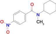 N-cyclohexyl-N-methyl-4-nitrobenzamide