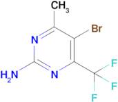 5-Bromo-4-methyl-6-(trifluoromethyl)pyrimidin-2-amine