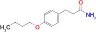 3-(4-Butoxyphenyl)propanamide