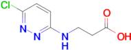 3-((6-Chloropyridazin-3-yl)amino)propanoic acid