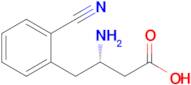 (S)-3-amino-4-(2-cyanophenyl)butanoic acid