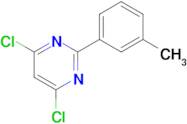 4,6-Dichloro-2-(m-tolyl)pyrimidine