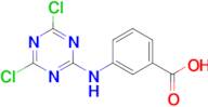 3-((4,6-Dichloro-1,3,5-triazin-2-yl)amino)benzoic acid