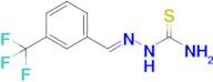 (E)-2-(3-(trifluoromethyl)benzylidene)hydrazine-1-carbothioamide