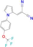 2-((1-(4-(Trifluoromethoxy)phenyl)-1H-pyrrol-2-yl)methylene)malononitrile