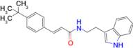 (E)-N-(2-(1H-indol-3-yl)ethyl)-3-(4-(tert-butyl)phenyl)acrylamide
