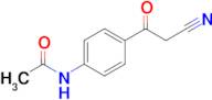 N-(4-(2-cyanoacetyl)phenyl)acetamide