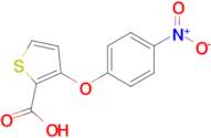 3-(4-Nitrophenoxy)thiophene-2-carboxylic acid