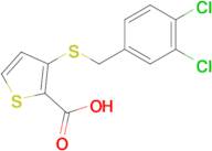 3-((3,4-Dichlorobenzyl)thio)thiophene-2-carboxylic acid