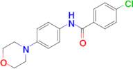 4-Chloro-N-(4-morpholinophenyl)benzamide