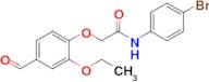 N-(4-bromophenyl)-2-(2-ethoxy-4-formylphenoxy)acetamide