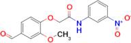 2-(4-Formyl-2-methoxyphenoxy)-N-(3-nitrophenyl)acetamide