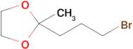2-(3-Bromopropyl)-2-methyl-1,3-dioxolane