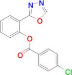 2-(1,3,4-Oxadiazol-2-yl)phenyl 4-chlorobenzoate