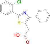 2-(2-(2-Chlorophenyl)-4-phenylthiazol-5-yl)acetic acid