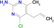 5-Allyl-4-chloro-6-methylpyrimidin-2-amine