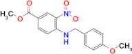 Methyl 4-((4-methoxybenzyl)amino)-3-nitrobenzoate