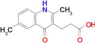 3-(2,6-Dimethyl-4-oxo-1,4-dihydroquinolin-3-yl)propanoic acid