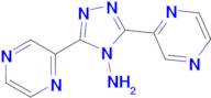 3,5-Di(pyrazin-2-yl)-4H-1,2,4-triazol-4-amine