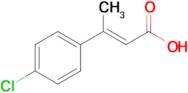 (E)-3-(4-chlorophenyl)but-2-enoic acid
