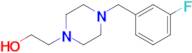 2-(4-(3-Fluorobenzyl)piperazin-1-yl)ethan-1-ol