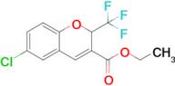 Ethyl 6-chloro-2-(trifluoromethyl)-2H-chromene-3-carboxylate