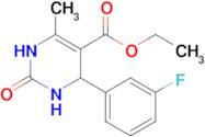 Ethyl 4-(3-fluorophenyl)-6-methyl-2-oxo-1,2,3,4-tetrahydropyrimidine-5-carboxylate
